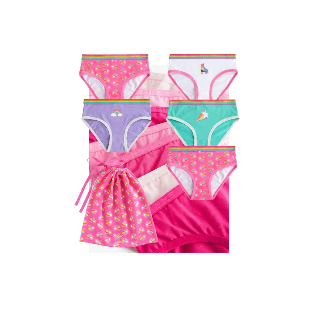 Girls Briefs-Pack of 7